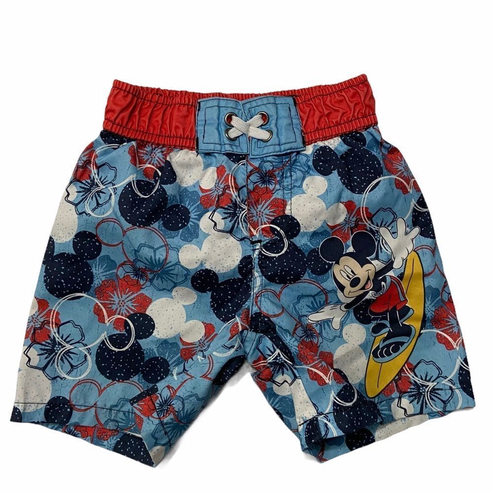 Disney 18M Mickey Mouse Swim Trunks